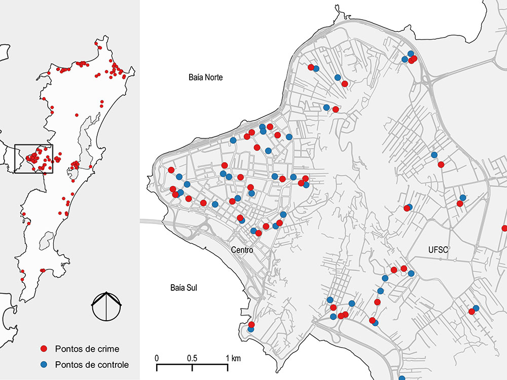 Fig. 3 - Mapa pontos - site